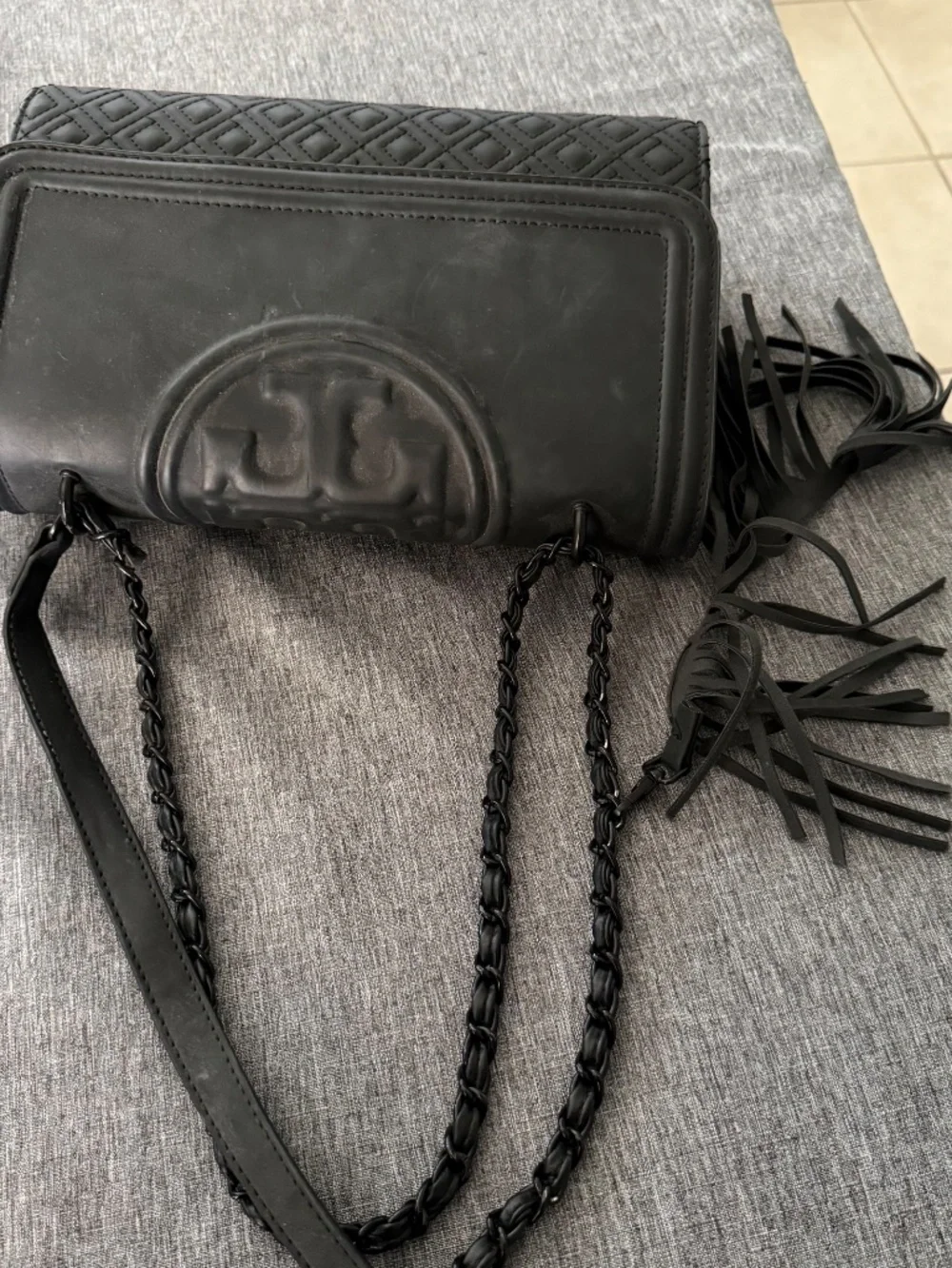Tory Burch black purse